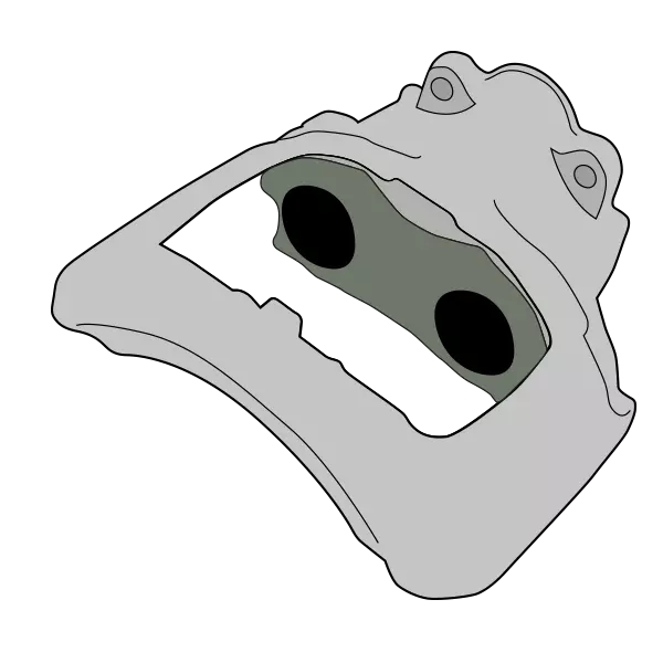 Étrier De Frein SNRA 1374217 - 4 Pistons, Diamètre 48mm - Compatible Girling/Lucas/TRW Et Nombreuses Références