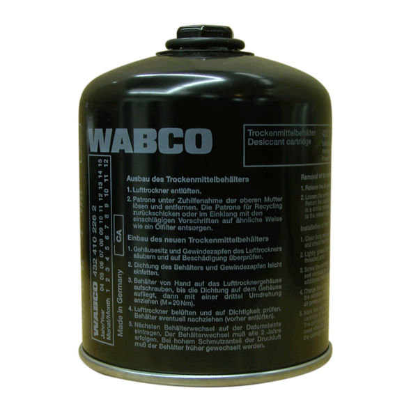 Cartouche dessiccateur WABCO coalescente, pas M39x1,5 - Ref : 1265004