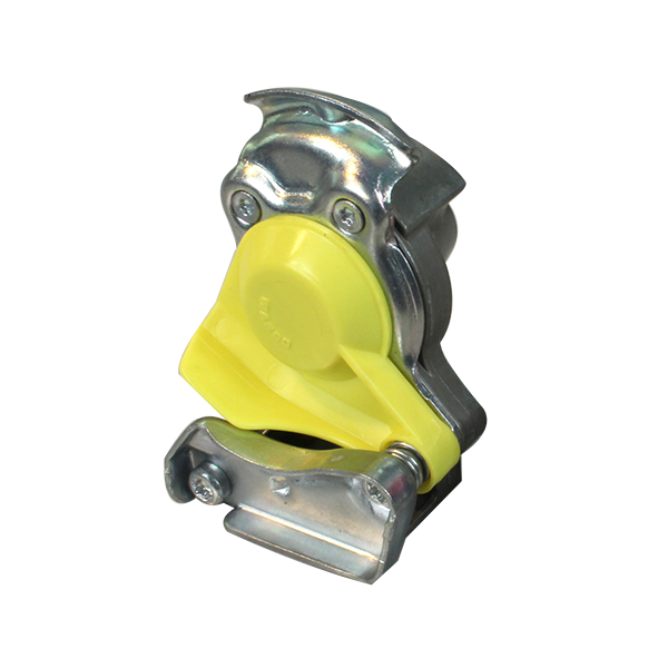 Tête d'accouplement jaune pour tracteur - Ref : 12802220