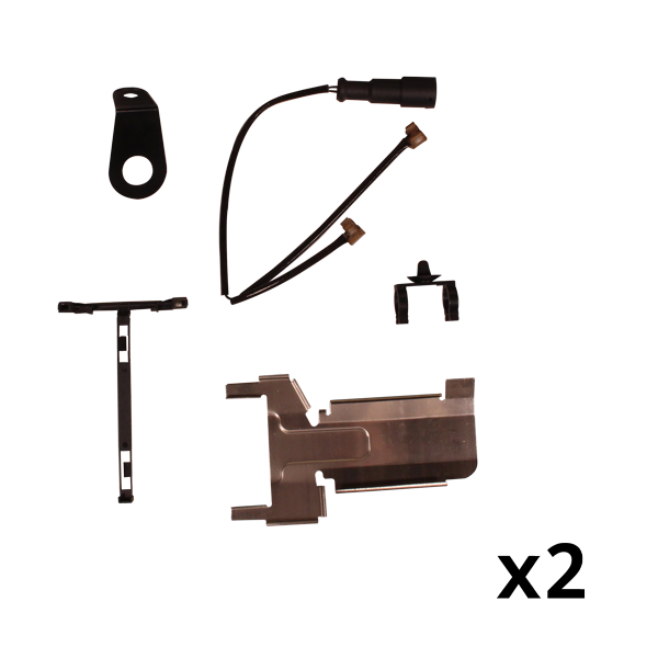 Témoins d'usure x2 pour plaquette de frein WVA 29165, 29167 et 29171, version câble court,  pour Remorque