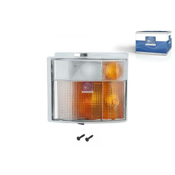 Clignotant Phare Avant LED Gauche 24V Pour Scania P G R (2004-2016) Et S (2016+) - Fonction DRL Blanc Et Clignotant Orange - 3