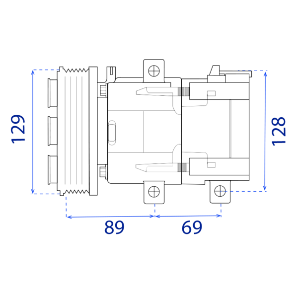 Vase d'expansion pour DAF XF 95