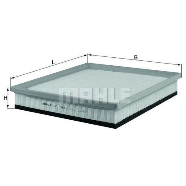 Elément filtrant pour filtre à air pour RENAULT/NISSAN/OPEL