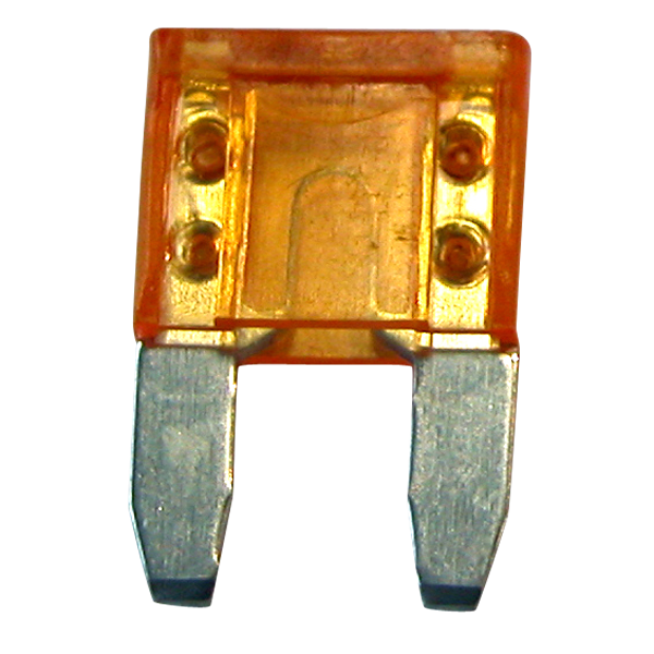 Fusible mini-lamellaire enfichable 5 A orange