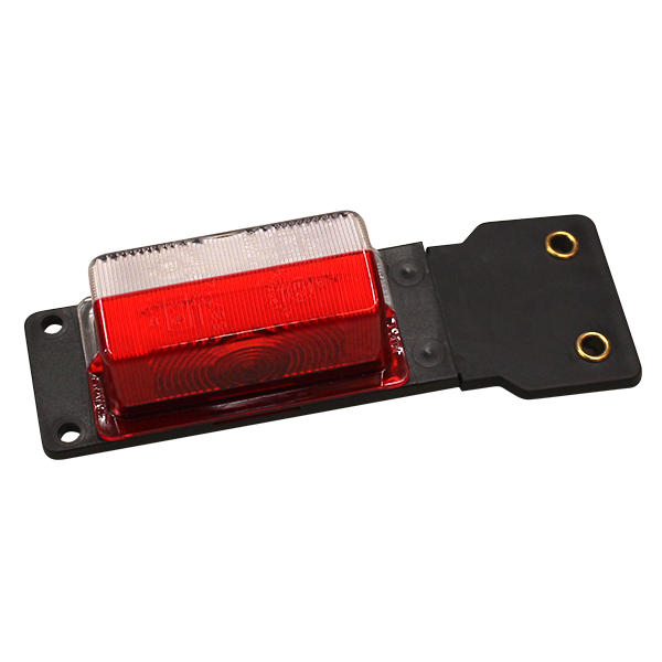 Feu latéral fixe cristal/rouge pour RENAULT Gamme C, J et S