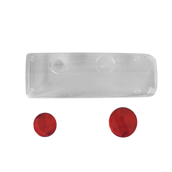 Cabochon droit transparent Easycon 2 pour remorque Krone