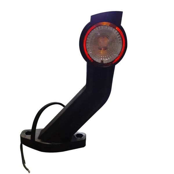 Feu arrière antenne superpoint III à led rouge/blanc/orange droit