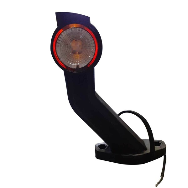 Feu arrière antenne superpoint III à led rouge/blanc/orange gauche