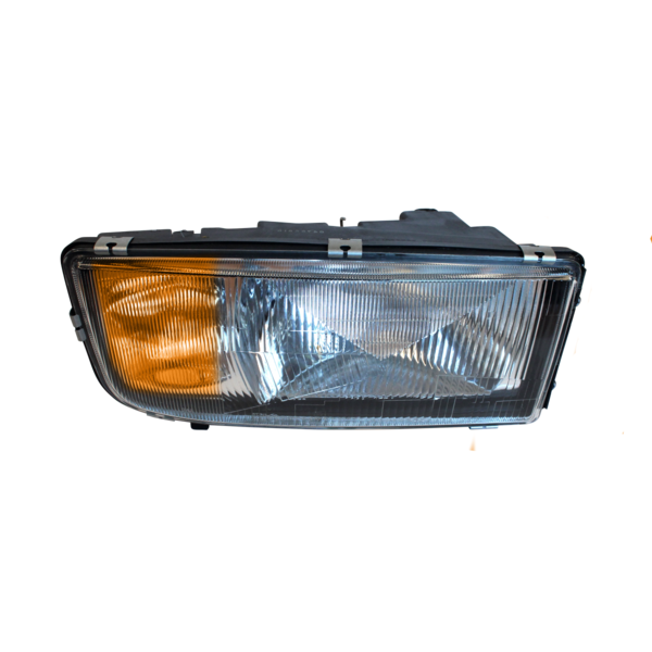 Projecteur principal pour Mercedes Actros, Atego, Mp1, droit, avec correcteur et clignotant orange