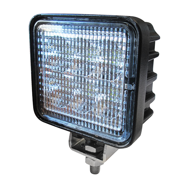 Phare de travail carré LED, 1500 Lumens, 10/30V, IP69K