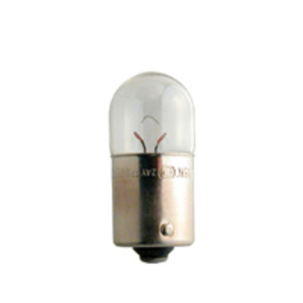 10 AMPOULES R10W, 12 VOLTS 10 WATTS CULOT BA15S