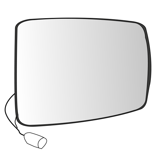 Verre De Miroir Grand Angle Gauche Iveco S Way