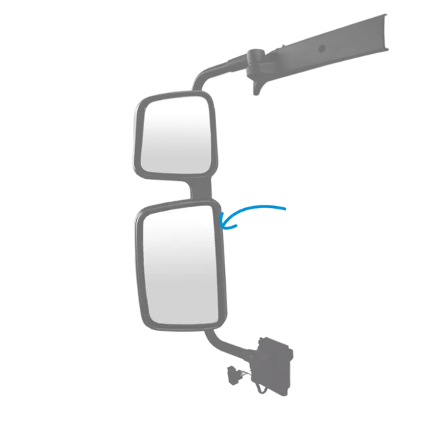 Equal Quality Coque Rétroviseur Gauche Renault Clio 3 / Grandtour 2005-2009 - Noir