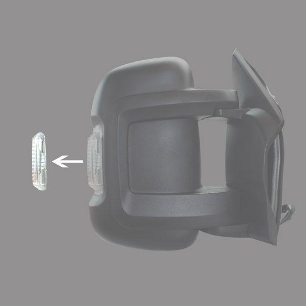 Clignotant pour rétroviseur droit pour Ducato 2006, Boxer, Jumper