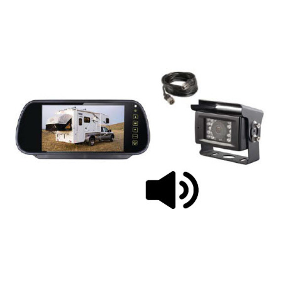 Rétroviseur caméra aide stationnement HD 720P caméra recul