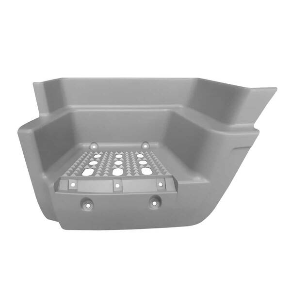 Marchepied gauche (caisson) gris clair pour Iveco Eurotrakker