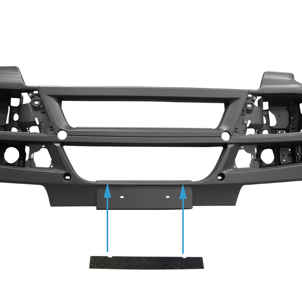 Marchepied inférieur de pare-chocs avant pour MAN TGS, TGX