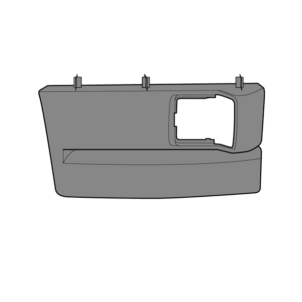 Couvre marchepied inférieur droit 1T pour SCANIA R 2010 CG/CR