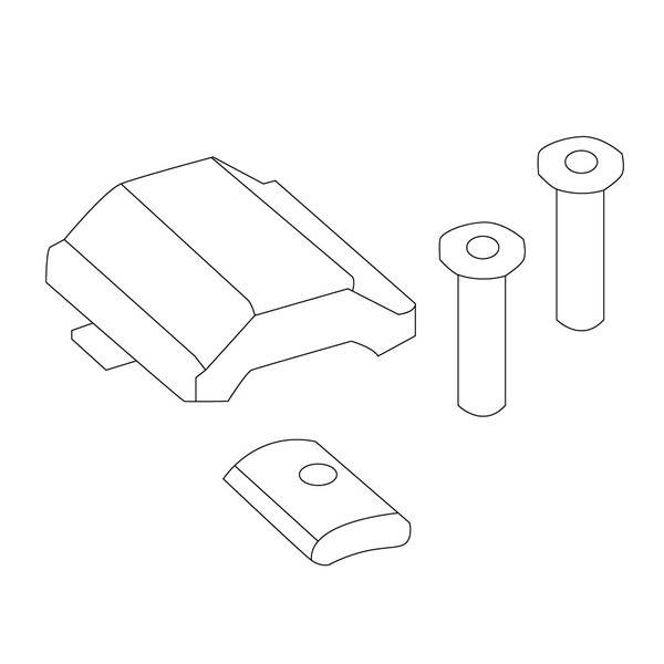 Kit articulation JSK42 pour 2 paliers JSK40 pour sellette JSK42