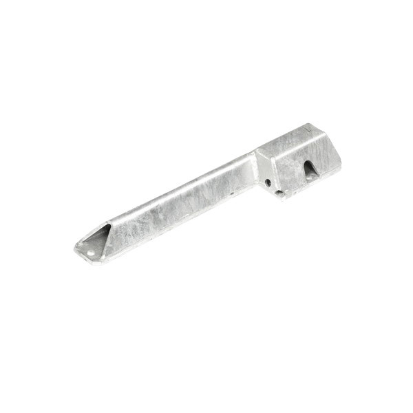 Butoir prolongé droit 540 mm pour remorque sans hayon