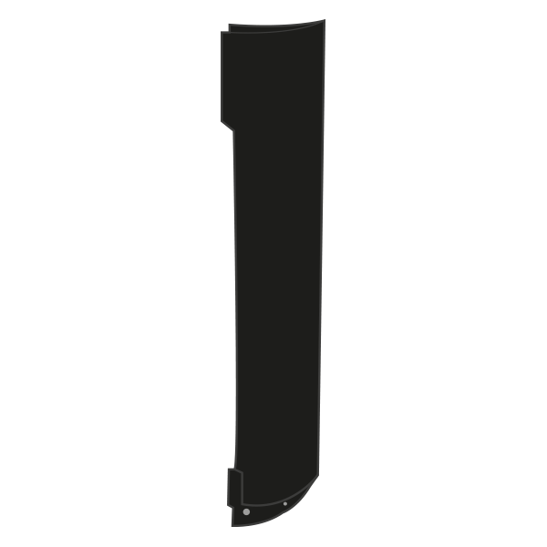 Panneau latéral avant gauche pour Iveco Eurocargo 150 - Iveco Eurocargo 60 - Iveco Eurotech