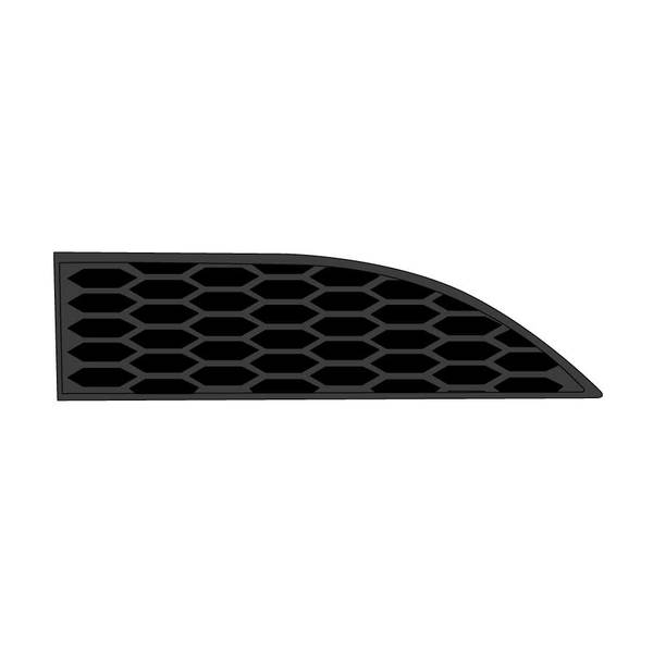 Grille spoiler gauche, hauteur 195mm, pour MERCEDES Megaspace