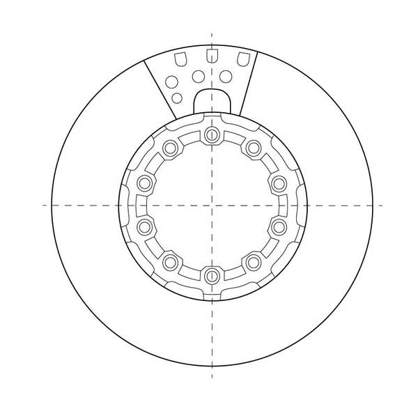 Disque pour SK RB 9022 WI diamètre 430mm
