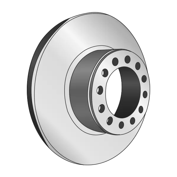 Disque de frein pour ROR, ELSA 2 - DUCO diamètre 434mm