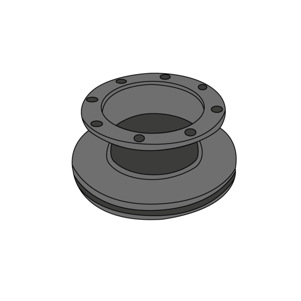 Disque de frein pour Renault Midlum