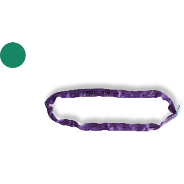 Elingue textile ronde CMU 2T longueur 2m (15p)