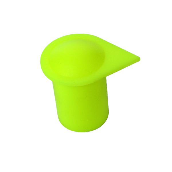 Cache-Écrous De Roue Avec Indicateur Position - 32mm Pour Camions (Jaune Fluo, Hauteur 54,5mm)