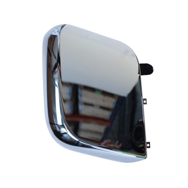 Coque de rétroviseur petit, chrome, pour Mercedes Mp4, Actros, droit