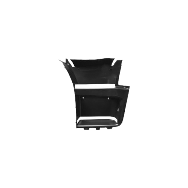 Marchepied cabine basse, noir, droit pour SCANIA R501 S580/R500 2017