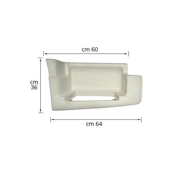 Marchepied inférieur droit pour Daf LF EURO 6 PX7