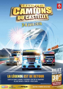 Grand Prix Camions du Castellet :
affiche