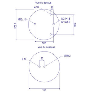 Coussin d'air pour VOLVO Euro 6 FH4 et FM4