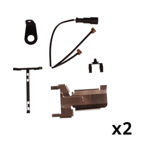 Témoins d'usure x2 pour plaquette de frein WVA 29165, 29167 et 29171, version câble court,  pour Remorque