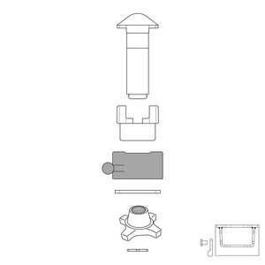 Bloc de verrouillage pour twist-lock