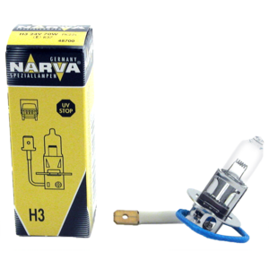 Ampoule H3 24V 70W PK22S pour véhicules poids lourds