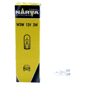 Ampoule 12V 3W W2,1x9,5d pour voitures et VUL