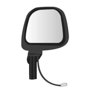 Rétroviseur grand angle gauche pour SCANIA Série 4 / R, P, T