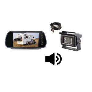 Kit caméra de recul sans fil 5.4 GHz : camera équipée de LED