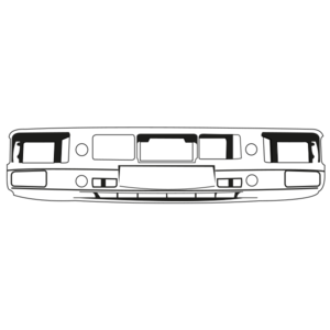 Pare-chocs gris clair pour Iveco Eurocargo 60