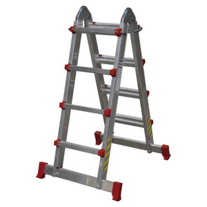 Echelle multiposition 3,8 mètres en aluminium