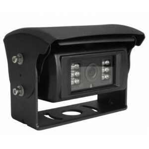 Camera avec capot motorisé et audio