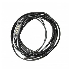 Feux de gabarit blanc, extra fin 12V + 3m de câble plat