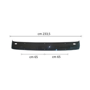 Visière pare-soleil sans trou pour Mercedes Actros MP2 / Mega Space